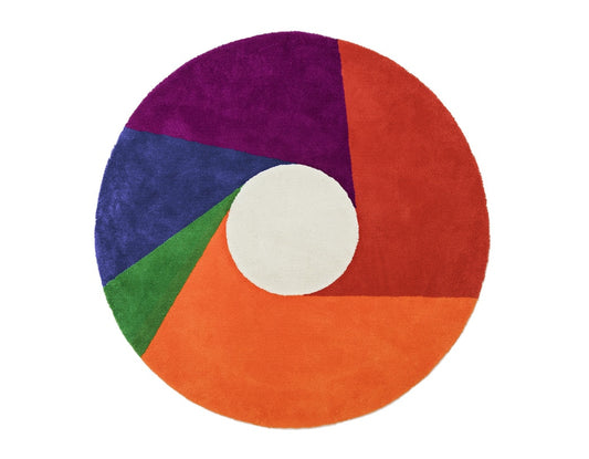 Max Bill Acrylic Rug / color wheel