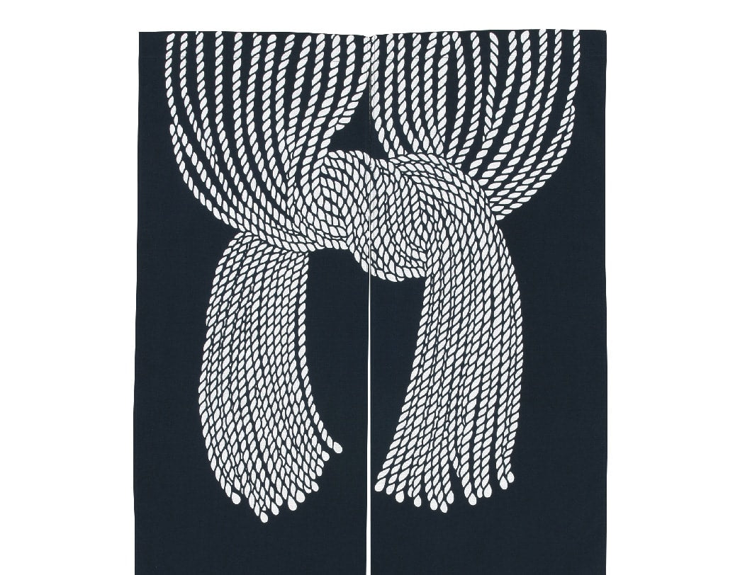 Keisuke Serizawa / Noren - traditional Japanese curtain / Nawa (Rope)