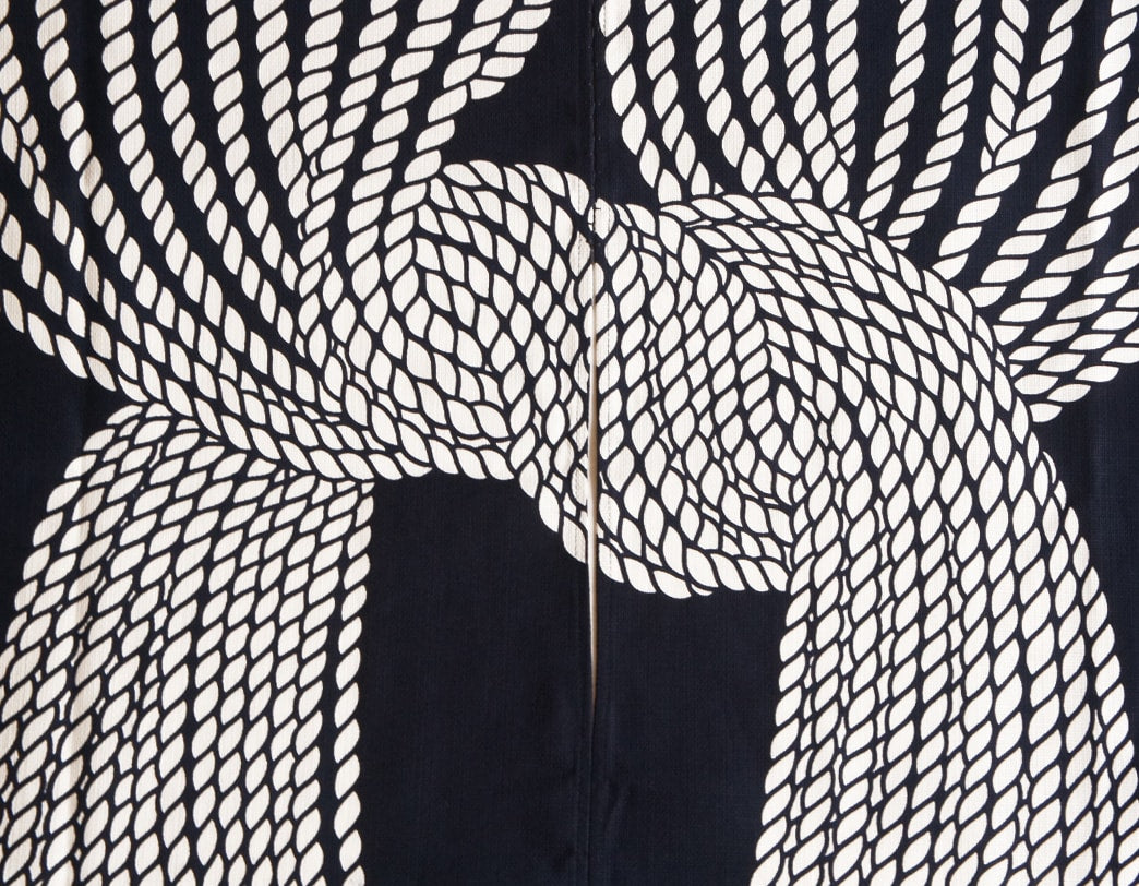 Keisuke Serizawa / Noren - traditional Japanese curtain / Nawa (Rope)