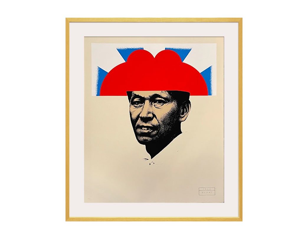 KUMI SUGAI /  Silk screen / AUTO-PORTRAIT