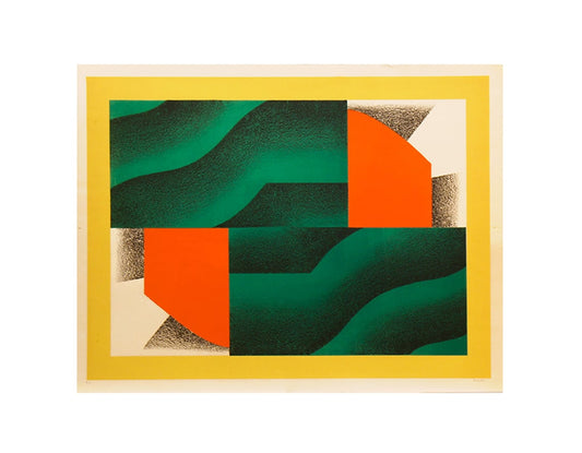 KUMI SUGAI /  Lithograph / FORET DEUX SOLEILS