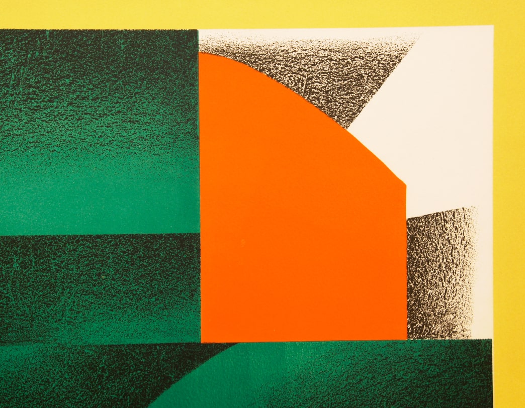 KUMI SUGAI /  Lithograph / FORET DEUX SOLEILS
