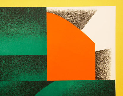 KUMI SUGAI /  Lithograph / FORET DEUX SOLEILS