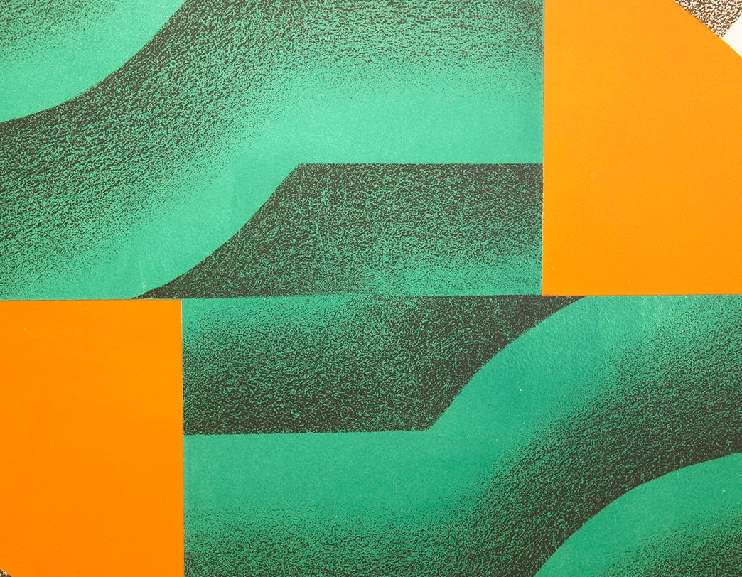 KUMI SUGAI /  Lithograph / FORET DEUX SOLEILS