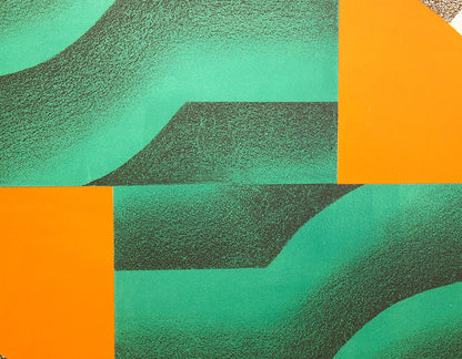 KUMI SUGAI /  Lithograph / FORET DEUX SOLEILS