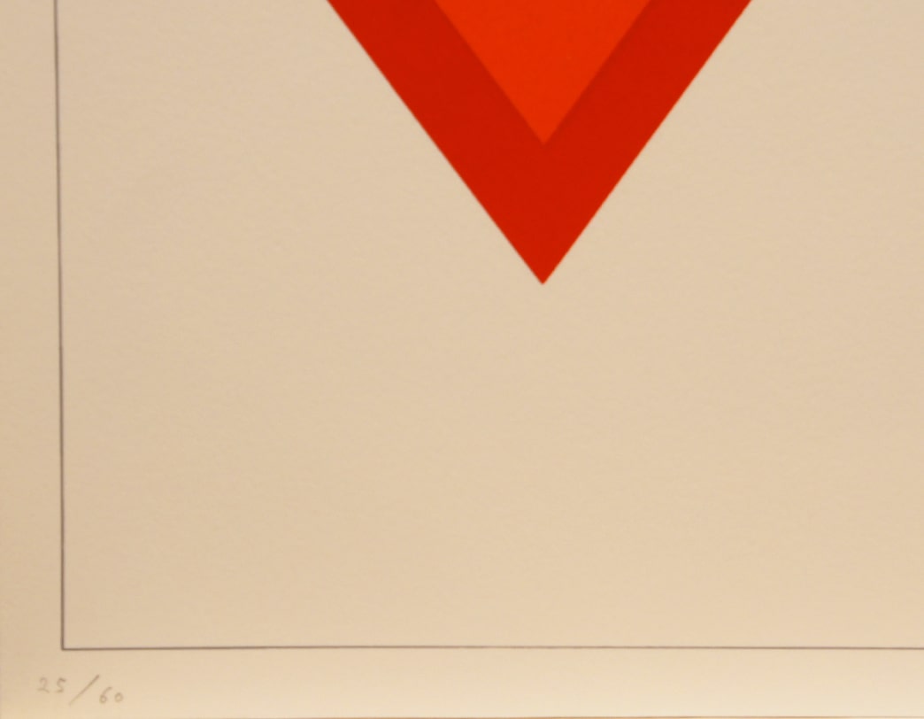 KUMI SUGAI /  Silk screen / JEU DE CARTS MARK M