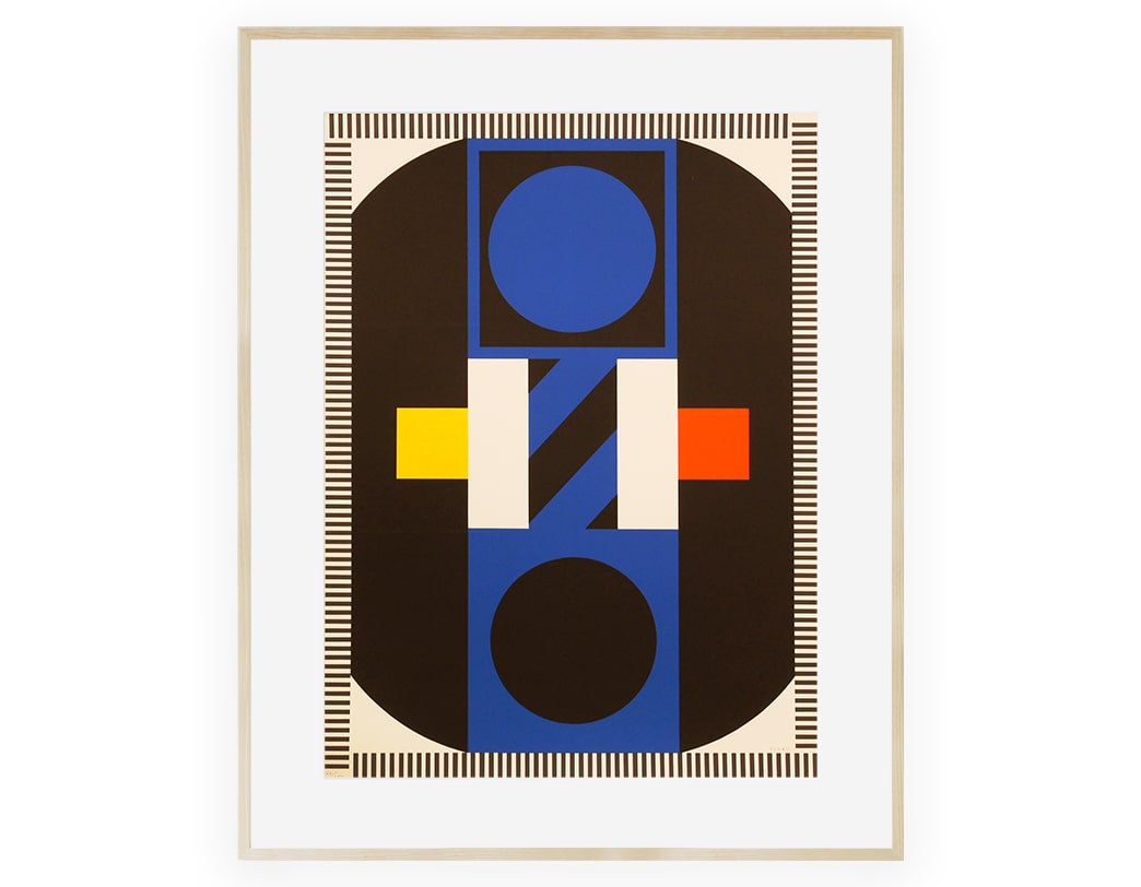 KUMI SUGAI /  Lithograph / ROUTE BLEUE