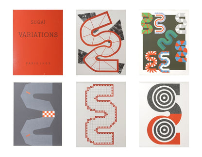 KUMI SUGAI /  Lithograph Art Collection / VARIATIONS