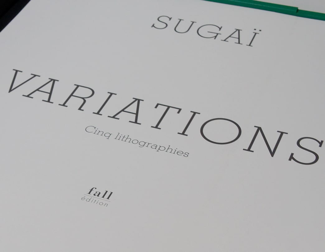 KUMI SUGAI /  Lithograph Art Collection / VARIATIONS