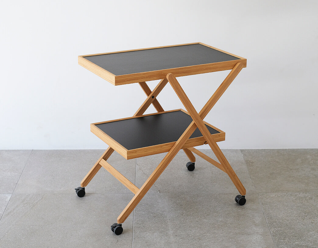 Miska Kuntsi / Taitto / Foldable Bamboo Trolley