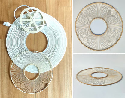 Toshiyuki Tani / Japanese Paper Lantern Shade / Tsumugi (A-type)