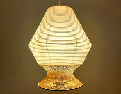 Toshiyuki Tani / Japanese Paper Lantern Shade / Tsumugi (B-type)