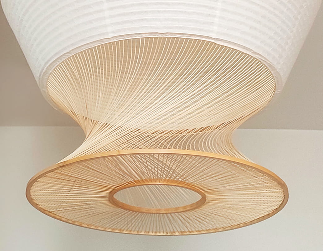 Toshiyuki Tani / Japanese Paper Lantern Shade / Tsumugi (B-type)