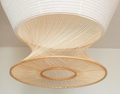 Toshiyuki Tani / Japanese Paper Lantern Shade / Tsumugi (B-type)