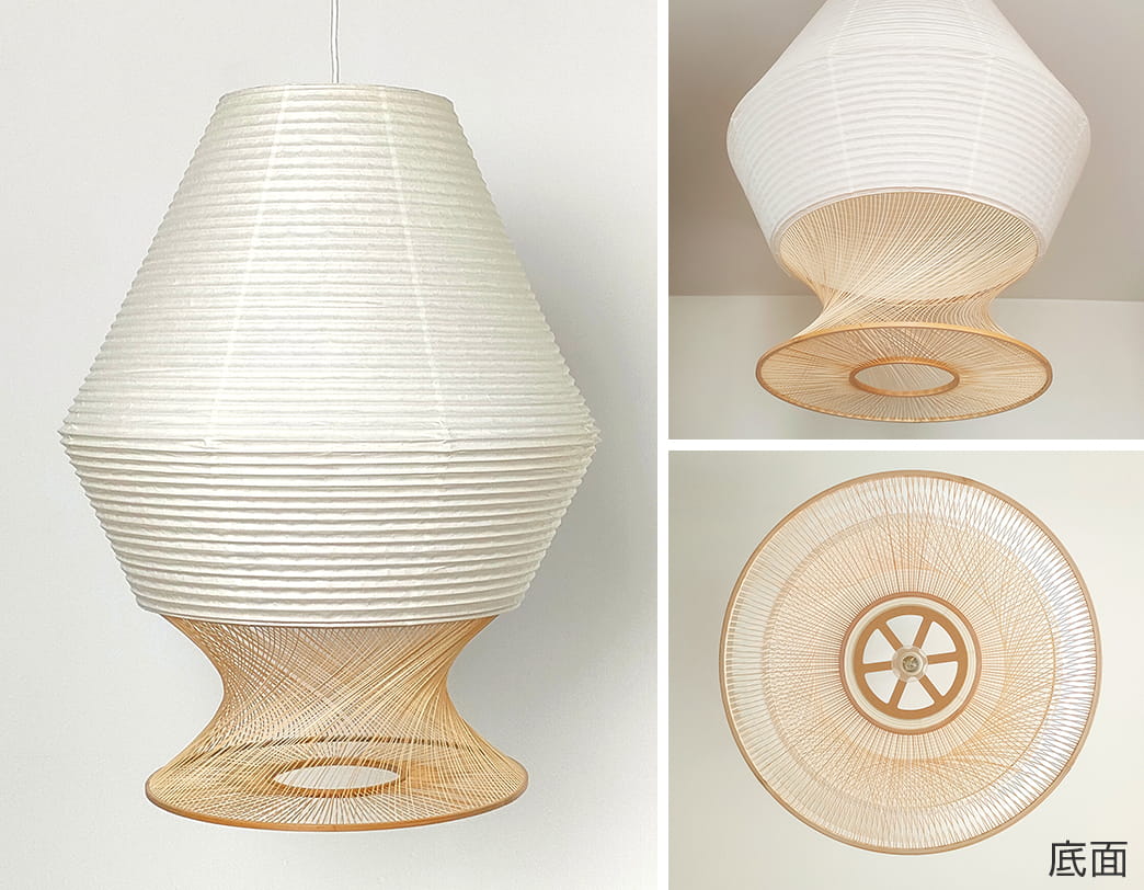 Toshiyuki Tani / Japanese Paper Lantern Shade / Tsumugi (B-type)