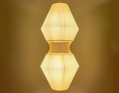 Toshiyuki Tani / Japanese Paper Lantern Shade / Tsumugi (C-type)