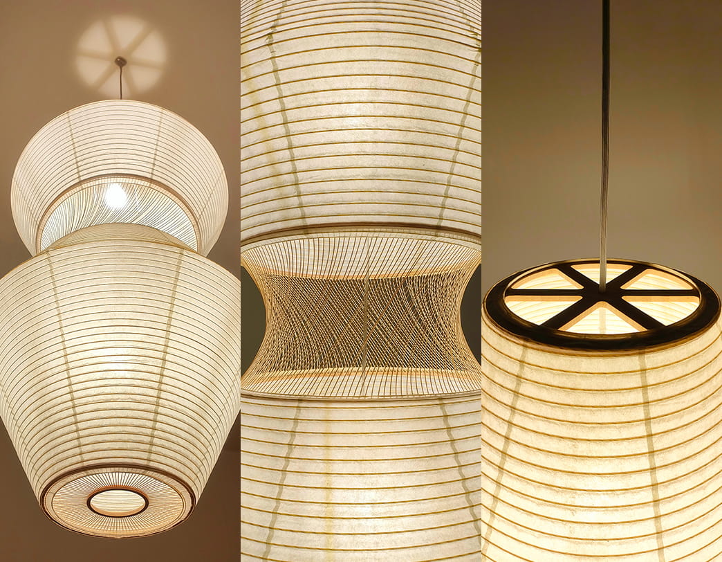 Toshiyuki Tani / Japanese Paper Lantern Shade / Tsumugi (C-type)
