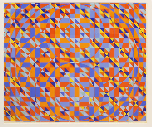 TOSHINOBU ONOSATO / Silk screen / Silk-73 silver frame