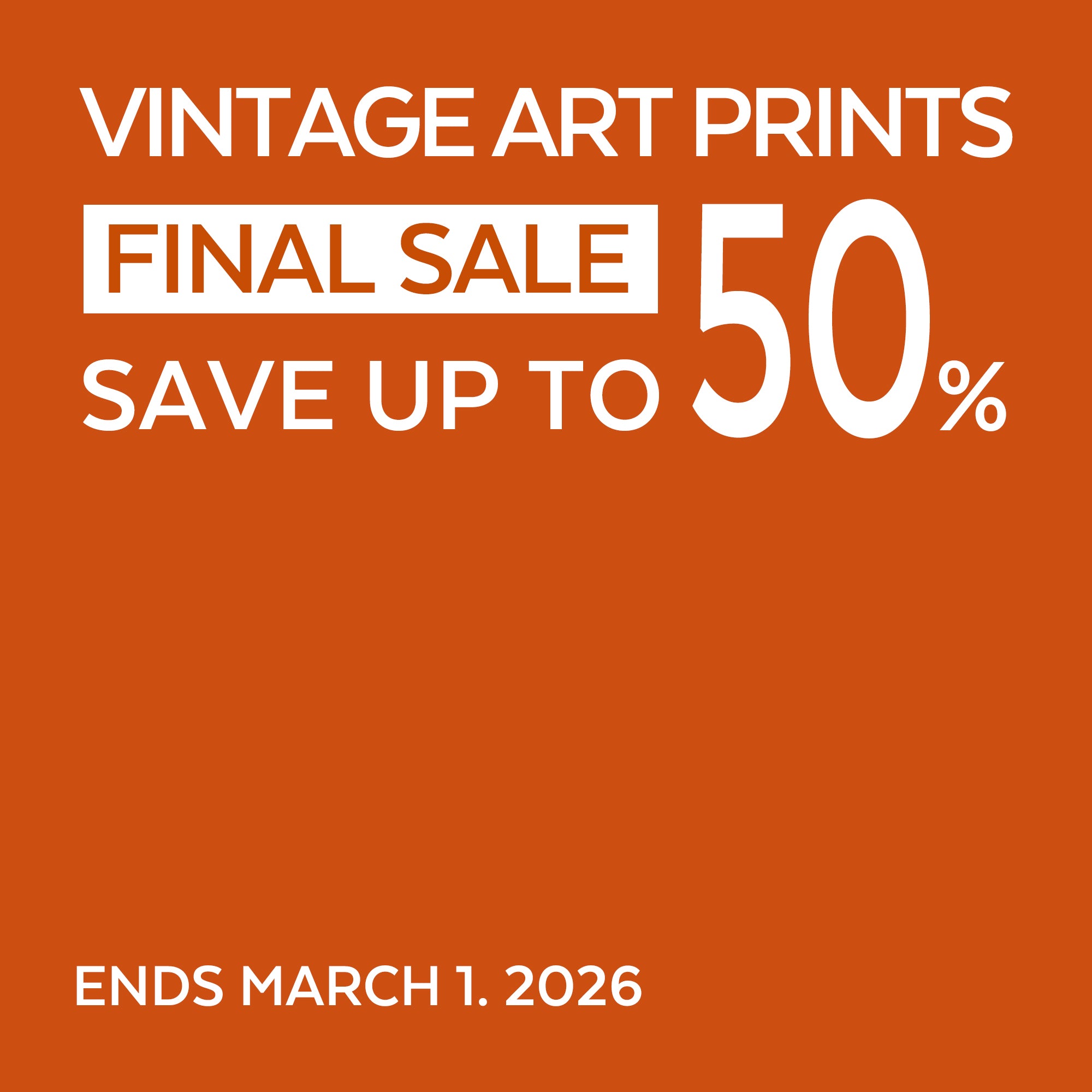 METROCS GLOBAL VINTAGE PRINTS FINAL SALE